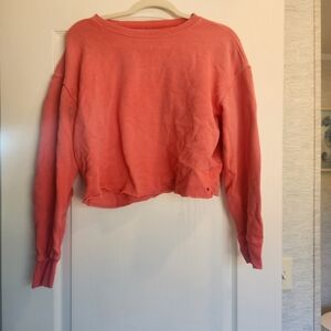 American Eagle Outfitters Coral Sweatshirt Size L Euc